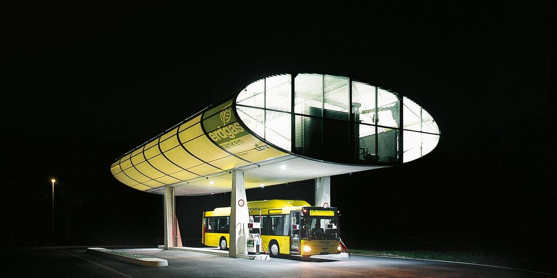 Gastankstelle in Vaduz Gastankstelle in Vaduz
