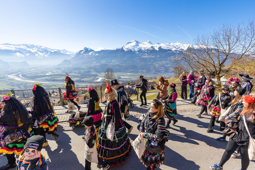 Fasnachtsumzug in Triesenberg (04.03.2025)