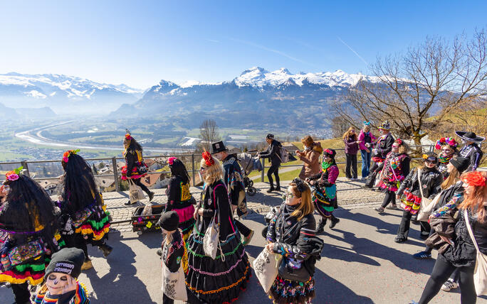 Fasnachtsumzug in Triesenberg (04.03.2025)