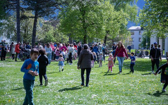 Ostereiersuche in Balzers (19.04.2025)