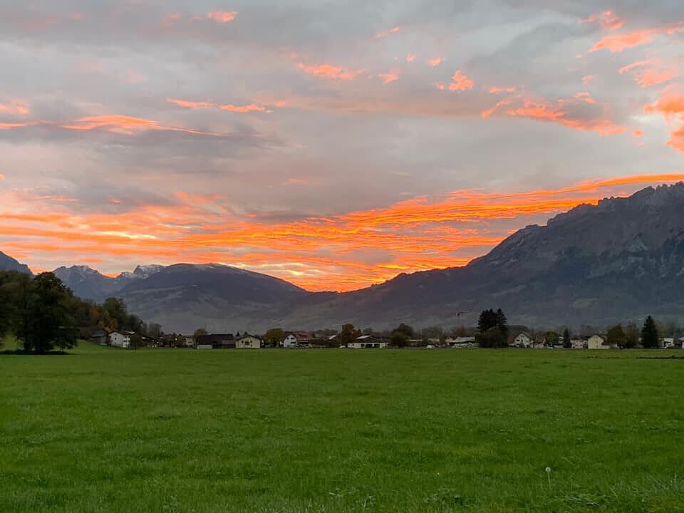 Wunderschöne Abendstimmung