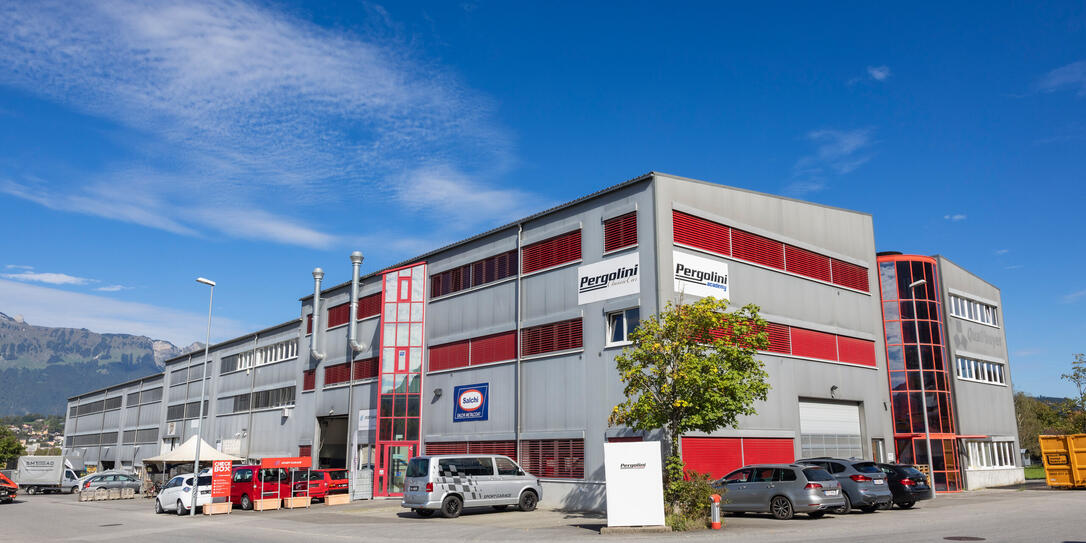 Industriegebäude in Nendeln