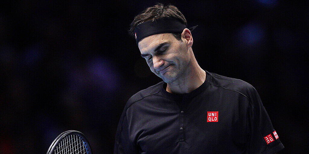 Nicht zufrieden mit seiner Leistung und dem Resultat im Auftaktspiel: Roger Federer