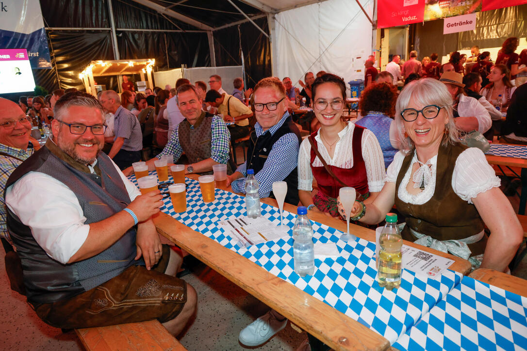 Auftakt zum 77. Verbandsmusikfest mit dem Bayerischen Abend in Vaduz