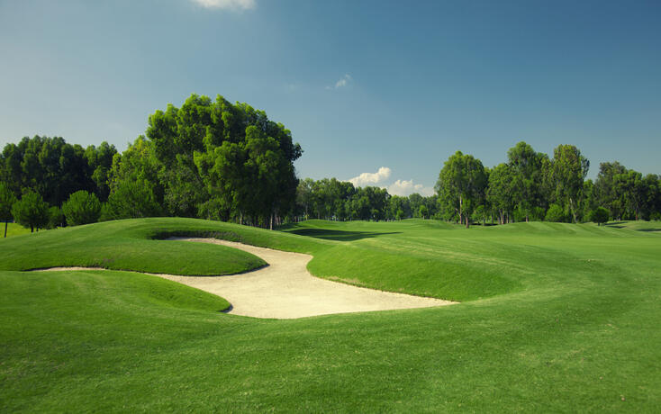 In Balzers war einst ein Golfplatz der Superlative geplant, der gar Bad Ragaz übertreffen hätte sollen.