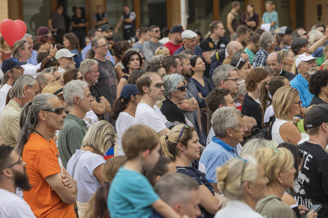 Corona Demo in Vaduz