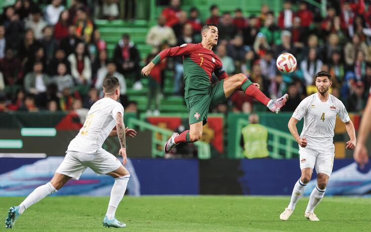 Lars Traber gegen Cristiano Ronaldo