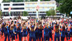 Verabschiedung Liechtenstein-Delegation Gymnaestrada