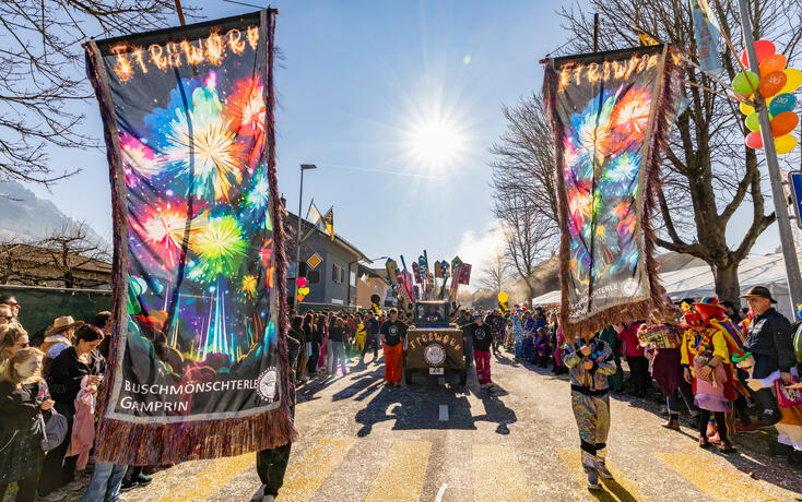 Fasnachtsumzug in Mauren