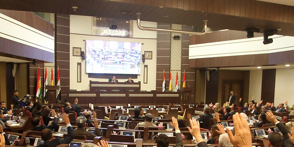 Das Regionalparlament in Erbil.