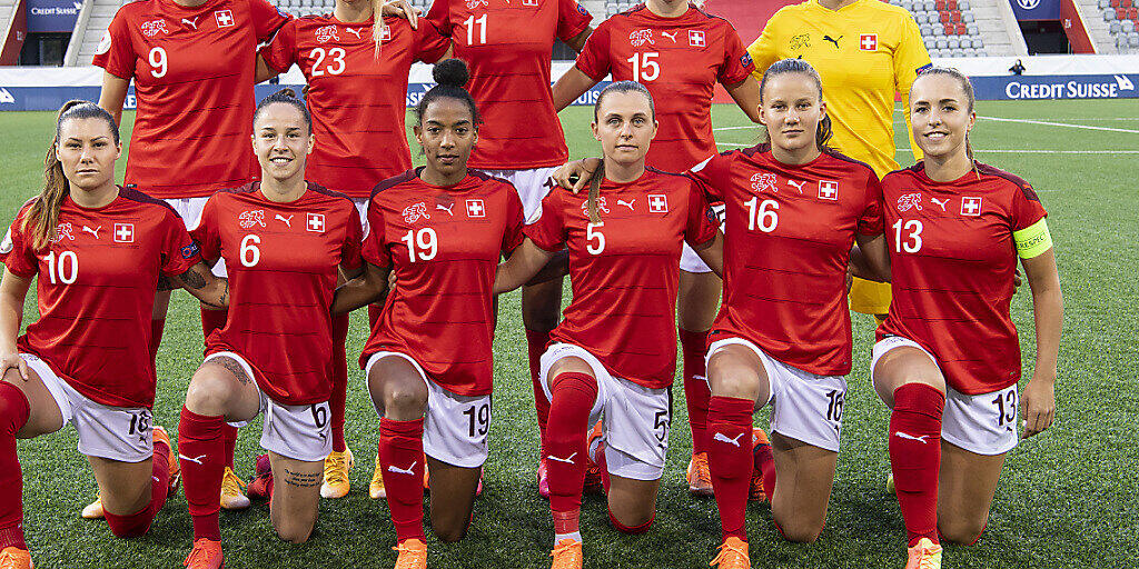 Das Schweizer Nationalteam strebt die direkte Qualifikation für die EM-Endrunde 2022 in England an Das Schweizer Nationalteam strebt die direkte Qualifikation für die EM-Endrunde 2022 in England an