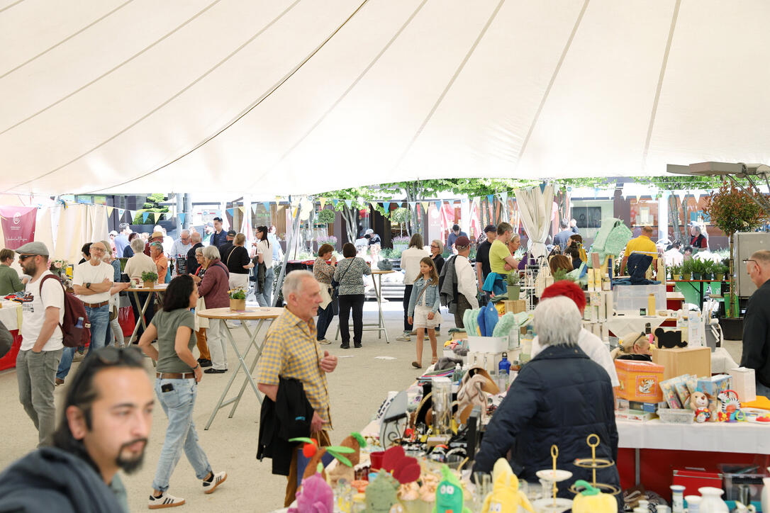 Lokal und Fair, Fr&uuml;hlingsmarkt in Vaduz