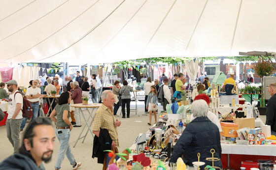 Lokal und Fair, Fr&uuml;hlingsmarkt in Vaduz
