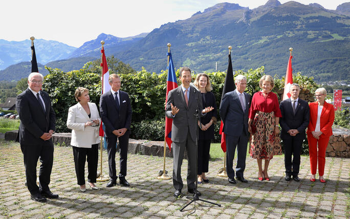 Treffen der deutschsprachigen Staatsoberhäupter am 12. und 13.