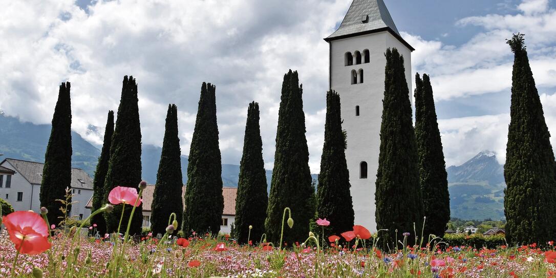 &laquo;Die Blumenwiese ist unglaublich sch&ouml;n und ein wunderbares Andenken an unsere Verstobenen&raquo;, lobte Astrid Oehri-Blum die Gemeinde Schaan.