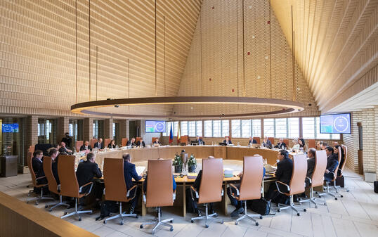 Liechtensteiner Landtag in Vaduz