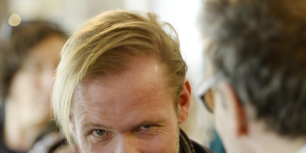 Christian Kracht im Anschluss an die Präsentation des Films "Finsterworld" am 18. März 2014 in Zürich.