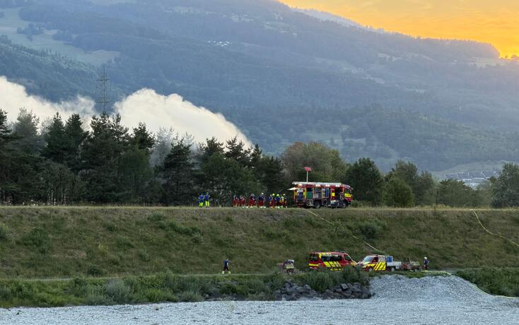 Brand Rheindamm