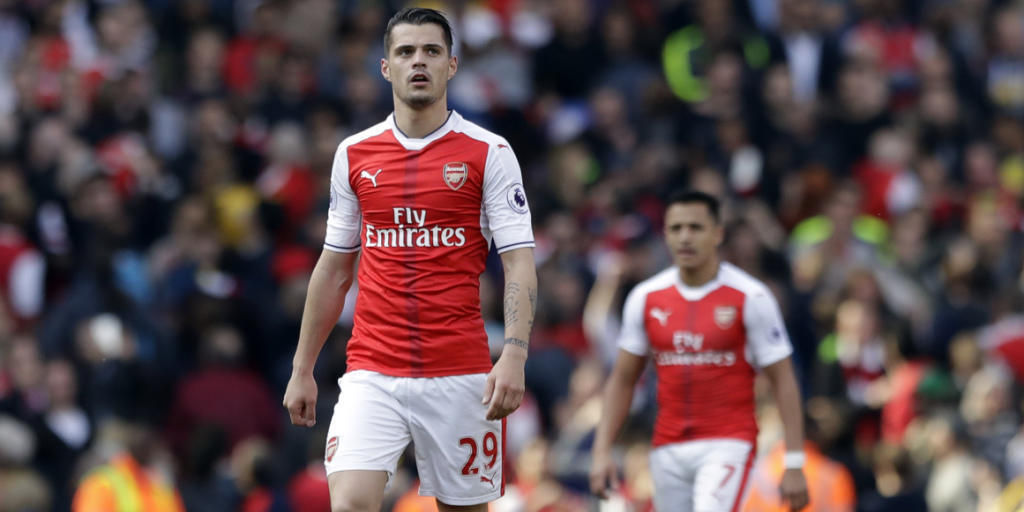 Granit Xhaka leidet an einer Knöchelverletzung