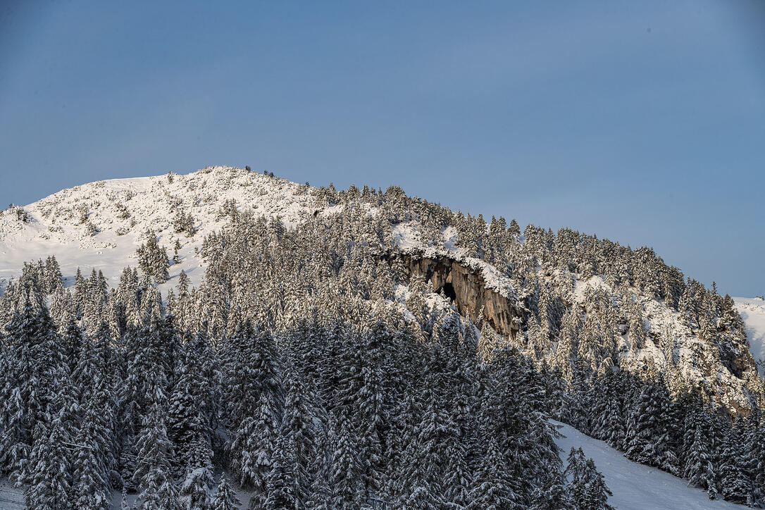 Erster Schnee in Liechtenstein