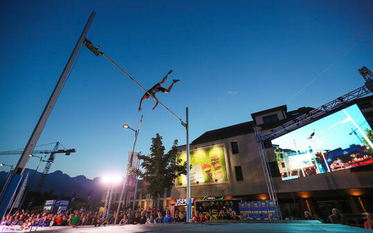 Leichtathletik Golden Fly Meeting Schaan