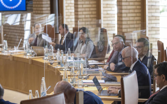 Liechtensteiner Landtag in Vaduz