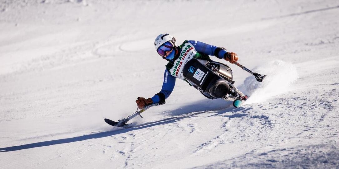 Sarah Hundert k&auml;mpft um m&ouml;glichst gute Platzierungen am 12. und 14. M&auml;rz in Cortina d'Ampezzo.