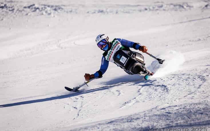 Sarah Hundert k&auml;mpft um m&ouml;glichst gute Platzierungen am 12. und 14. M&auml;rz in Cortina d'Ampezzo.