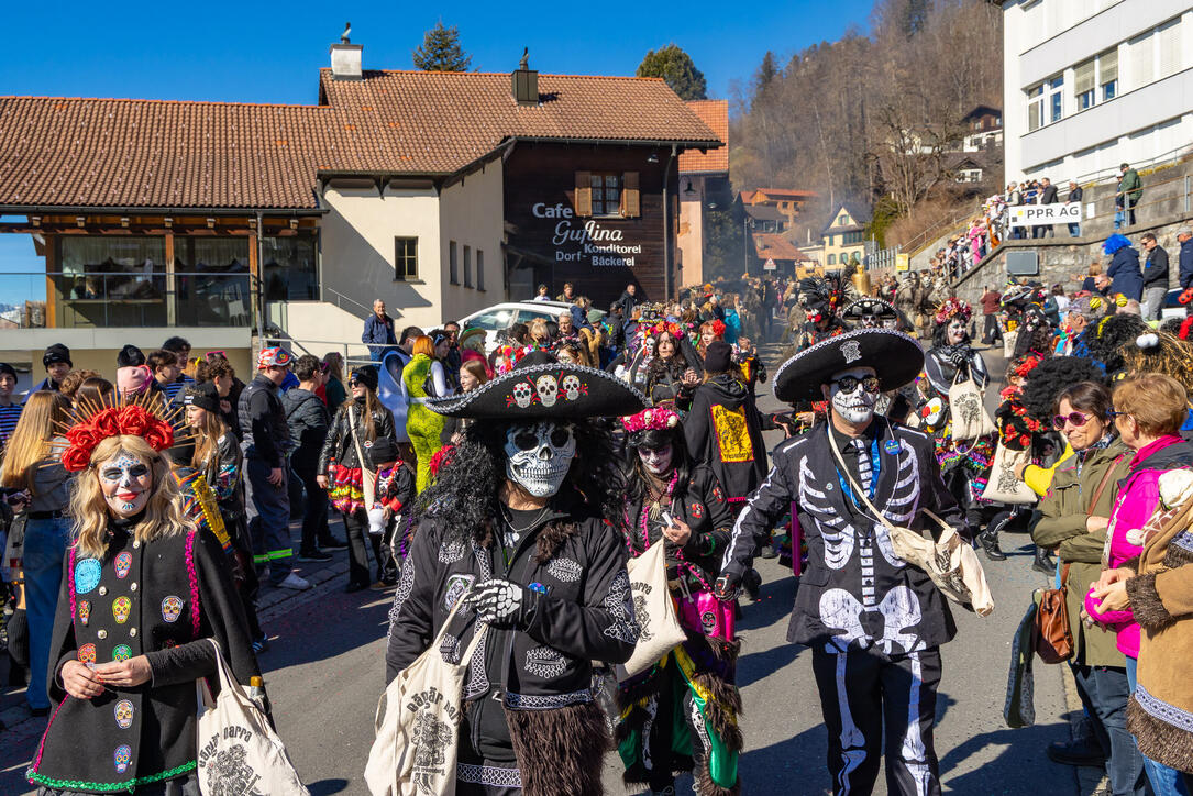 Fasnachtsumzug in Triesenberg (04.03.2025)
