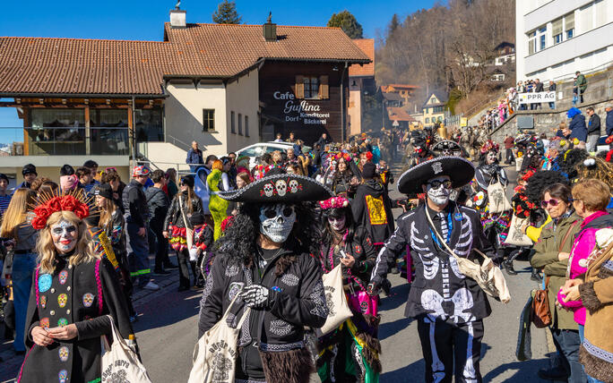 Fasnachtsumzug in Triesenberg (04.03.2025)