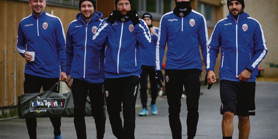 Liechtenstein Fussball Nati-Training