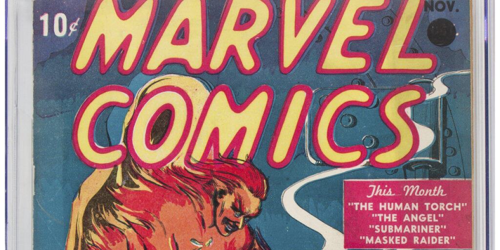 Ein Comic-Heftchen aus dem Jahr 1939 ist am Donnerstag in den USA für über 1,2 Millionen Dollar unter den Hammer gekommen. (Archivbild)