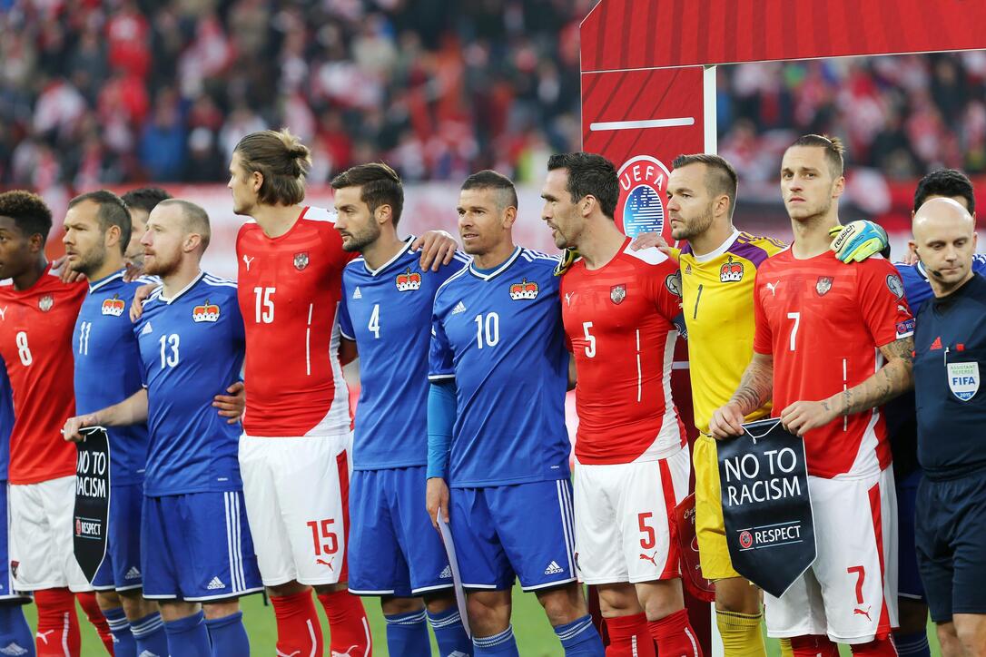 Fussball EM-Qualifikation: Oesterreich - Liechtenstein