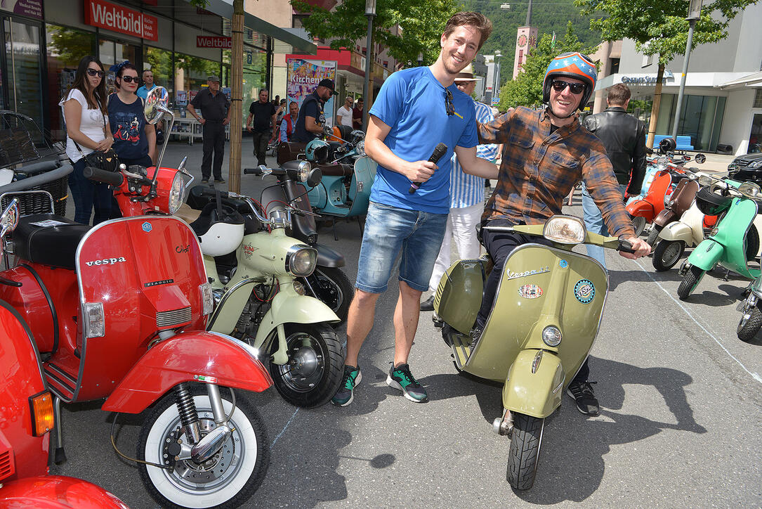 Vespatreffen in Buchs