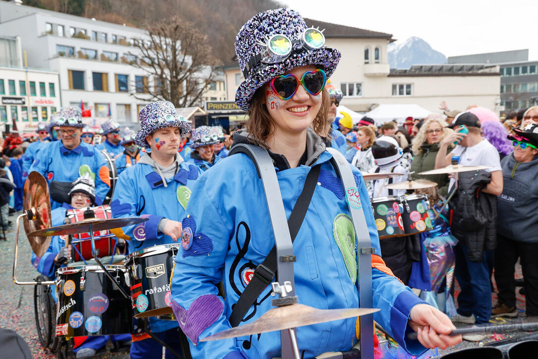 Fasnachtsumzug in Vaduz