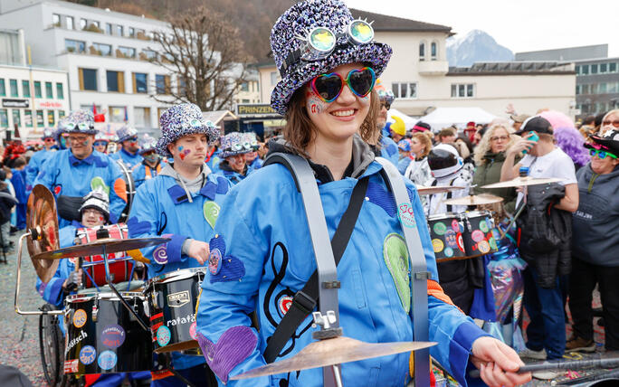 Fasnachtsumzug in Vaduz