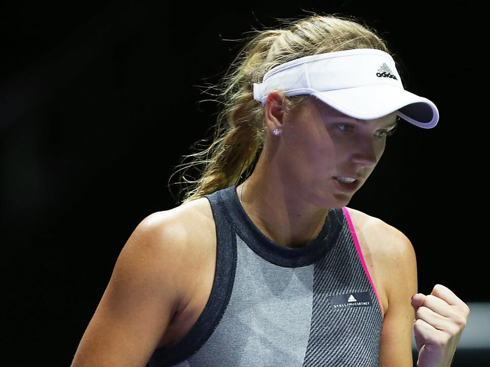 Caroline Wozniacki imponiert an den WTA Finals weiter