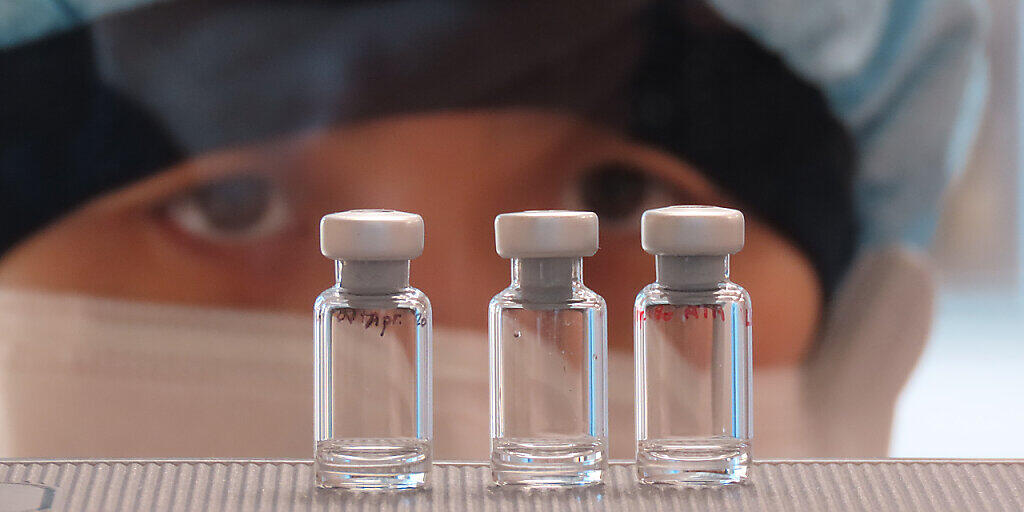 HANDOUT - Undatiertes Foto, herausgegeben von Sean Elias von den Forschern der Universität Oxford. Der von der Universität Oxford und dem Pharmaunternehmen AstraZeneca entwickelte Corona-Impfstoff ist nach vorläufigen Studien zu 70 Prozent effektiv. Das teilte die Firma am 23.11.2020mit. Foto: Sean Elias/PA Media/dpa