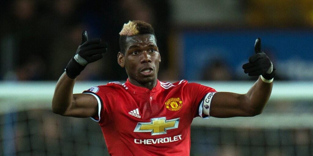 Manchester United - hier der französische Internationale Paul Pogba - ist zum zweiten Mal in Folge der umsatzstärkste Fussballverein der Welt