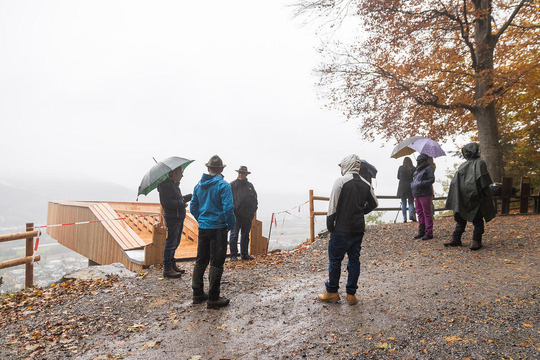 Eröffnung Walderlebnispfad in Vaduz