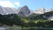 Seeben See mit Blick zur Coburger Hütte