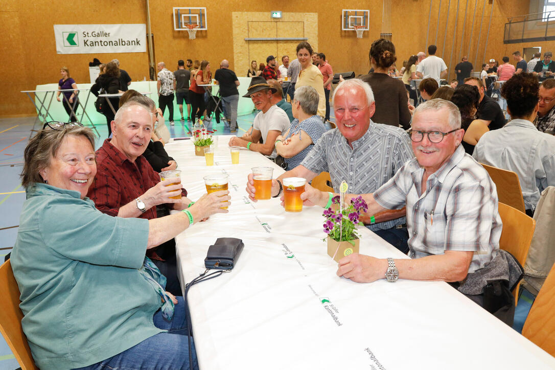 Fr&uuml;hlingsfest in Grabs, St. Gallen, Schweiz