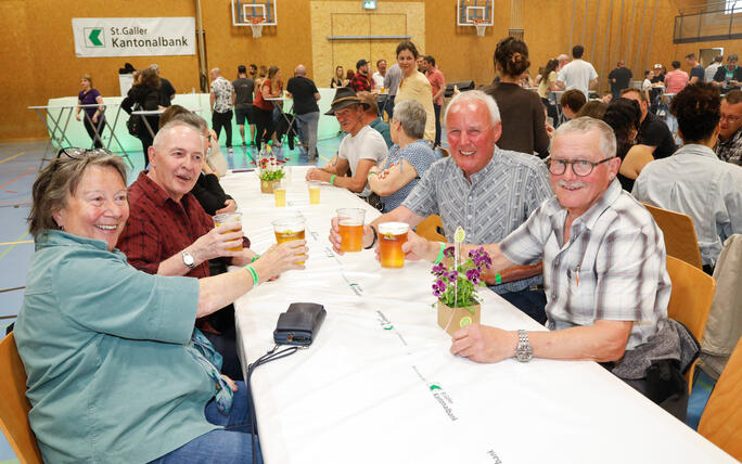 Fr&uuml;hlingsfest in Grabs, St. Gallen, Schweiz