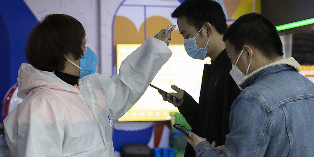 In China werden immer weniger Coronavirus-Fälle verzeichnet. (Archivbild Wuhan) In China werden immer weniger Coronavirus-Fälle verzeichnet. (Archivbild Wuhan)