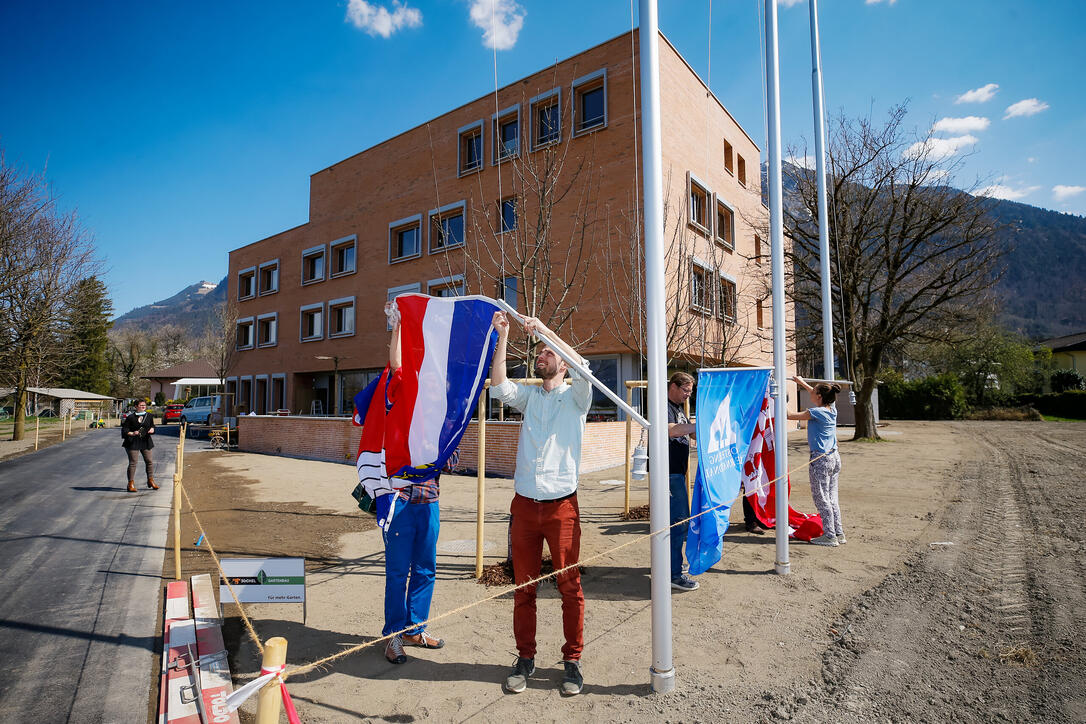 Liechtenstein Schaan Vaduz Neueroeffnung Jugendherberge