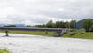 Hochwasser Rhein in Vaduz