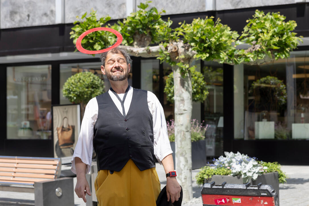 Buskers Strassenkunstfestival in Vaduz