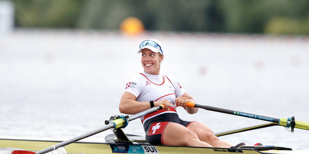 Jeannine Gmelin hat gut lachen: Nach WM-Gold und dem Gesamtweltcup gewann die Zürcherin auch den EM-Titel