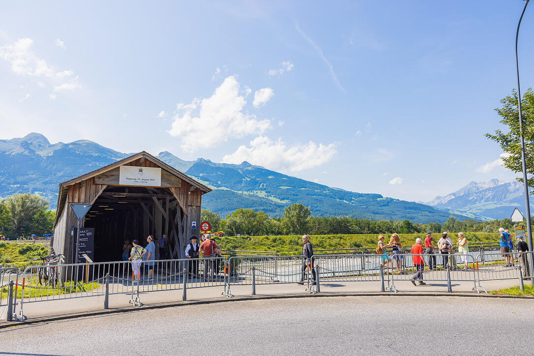 150 Jahre Holzbrücke Vaduz - Sevelen