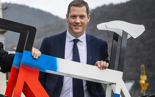 Grégory Devaud ist Co-Präsident des Organisationskomitees der Strassen-WM 2020 in Aigle/Martigny
